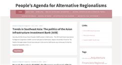 Desktop Screenshot of alternative-regionalisms.org